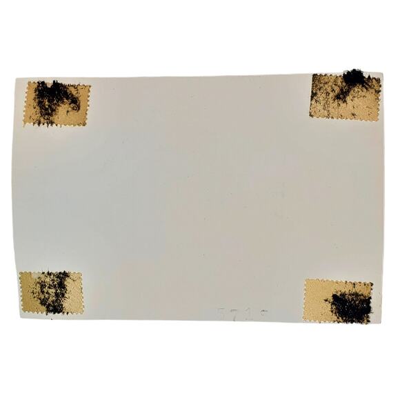 Vtg Newborn Baby Sleeping Monochrome Photography Found Snapshot B&W Landscape - Picture 2 of 4